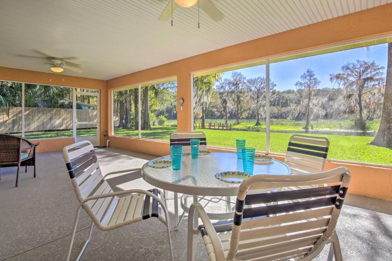 Rainbow River Oasis With Kayaks And Furnished Sunroom! Dunnellon Bagian luar foto